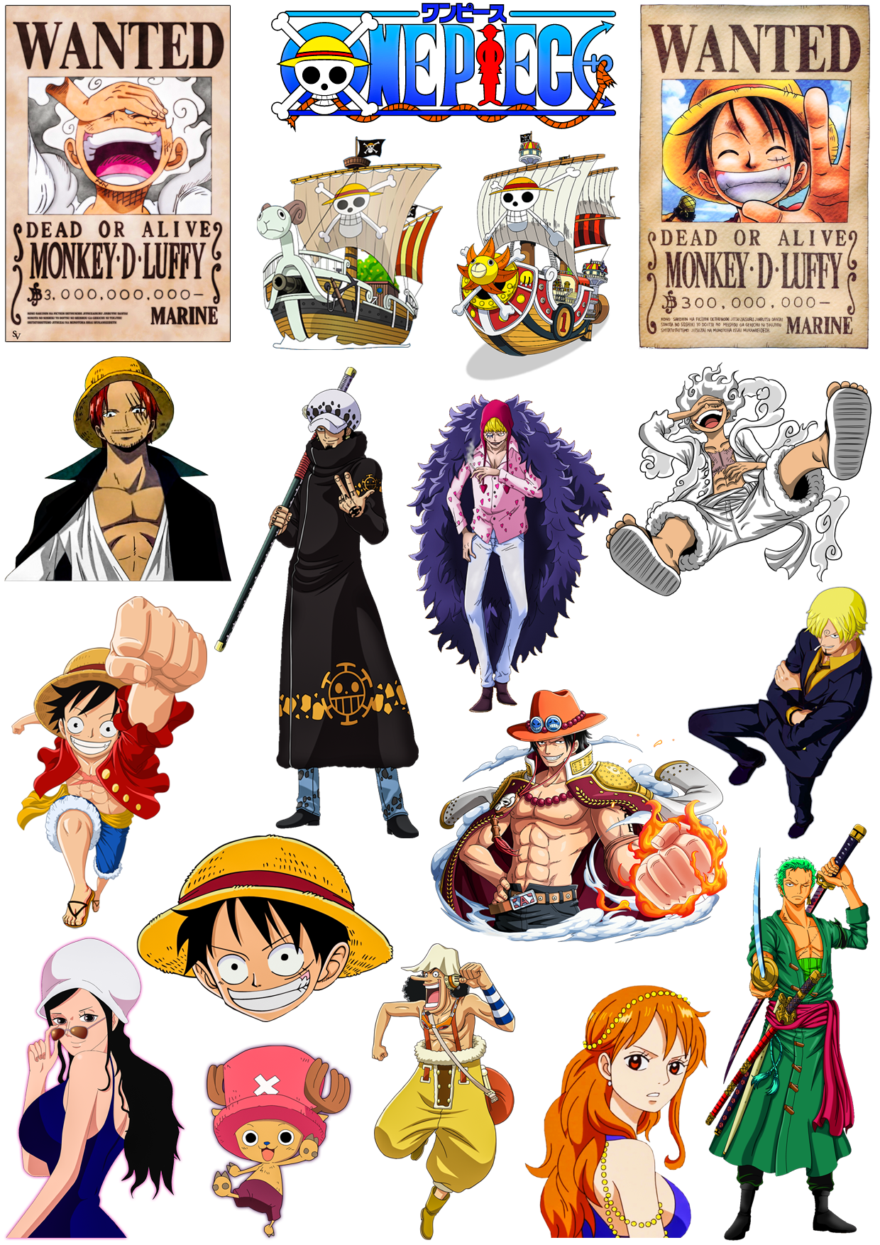 ♥New Anime Stickers 50% discount