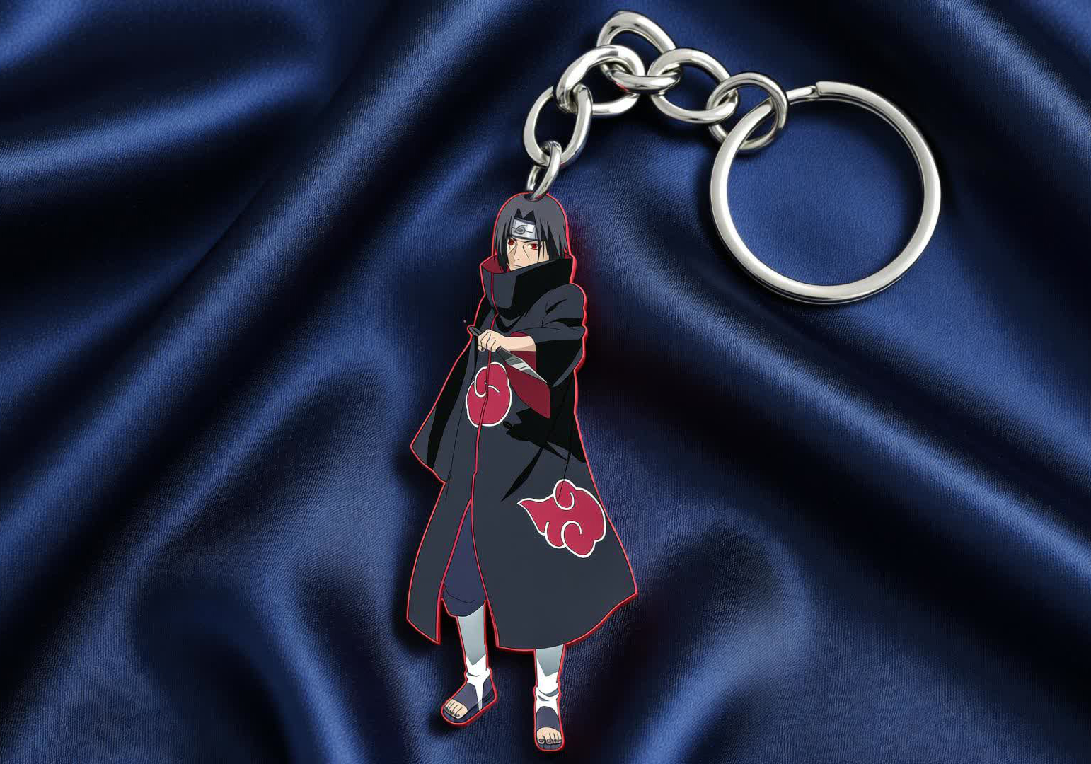 Itachi Akatsuki Keychain – Naruto